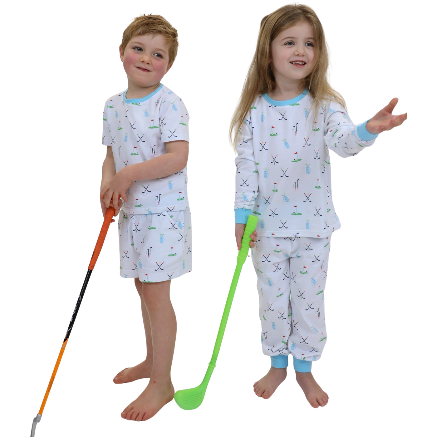 Kids Golf Short PJ Set