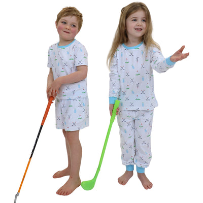 Kids Golf Short PJ Set