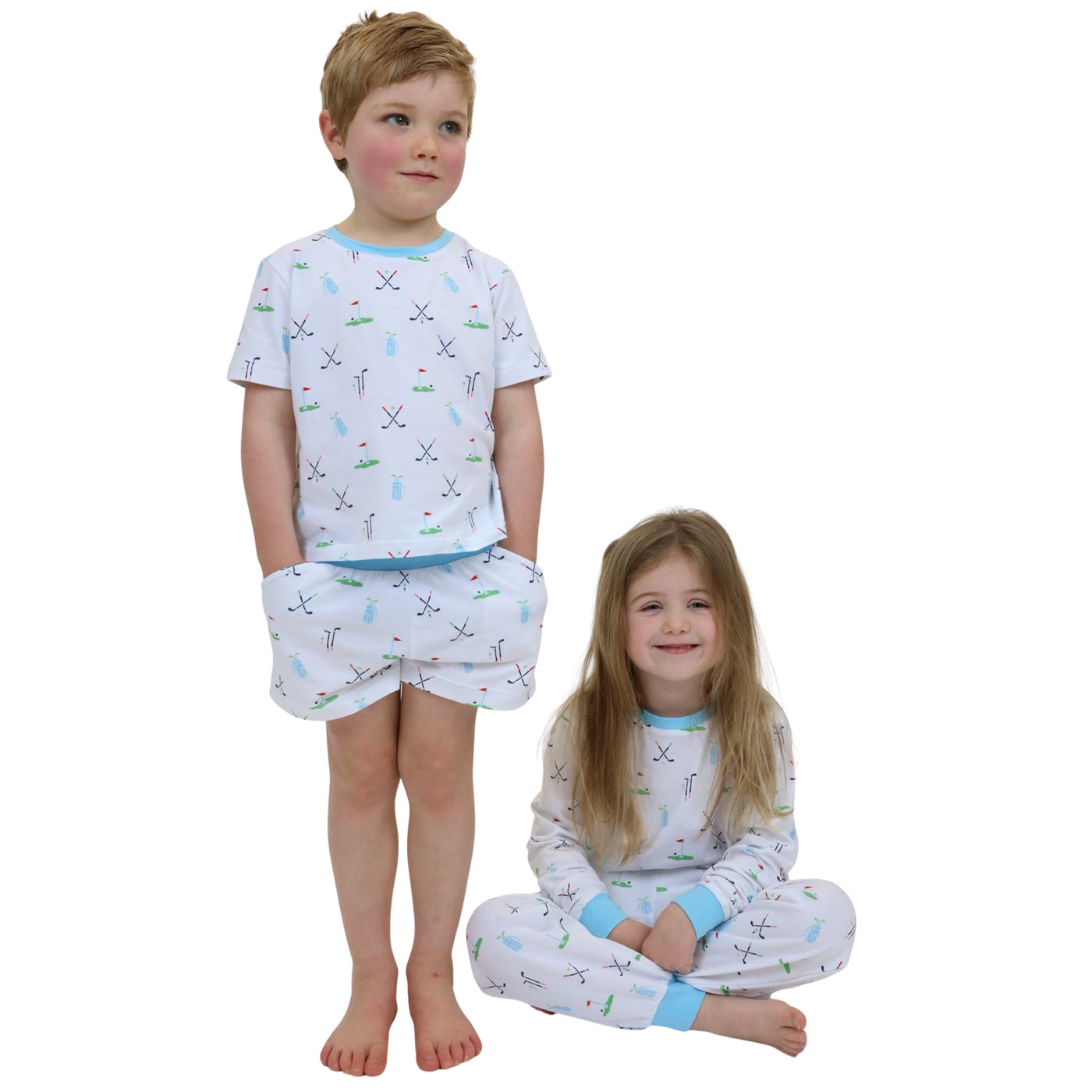 Kids Golf Short PJ Set