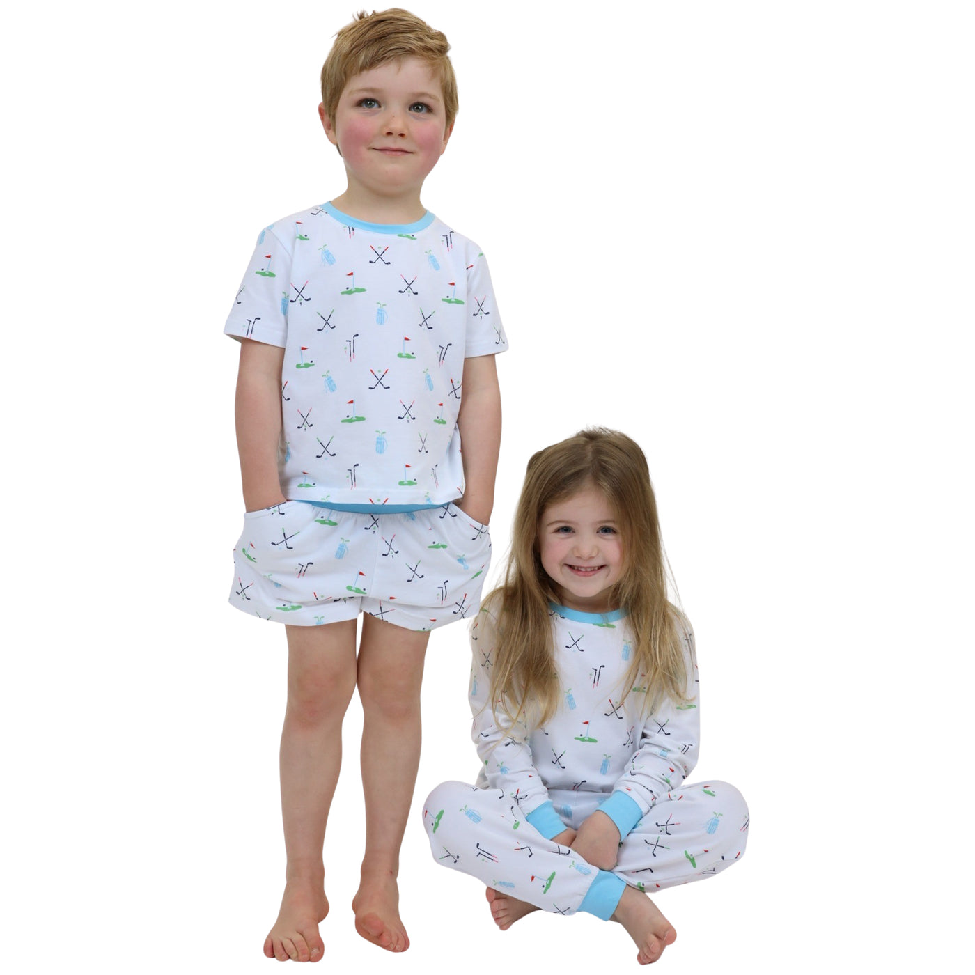 Kids Golf Short PJ Set