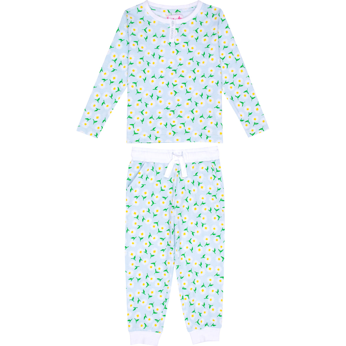 Kids Daisy Jersey Long Set