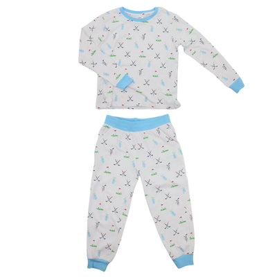 Kids Golf Long PJ Set