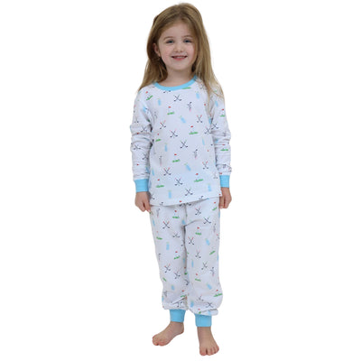 Kids Golf Long PJ Set