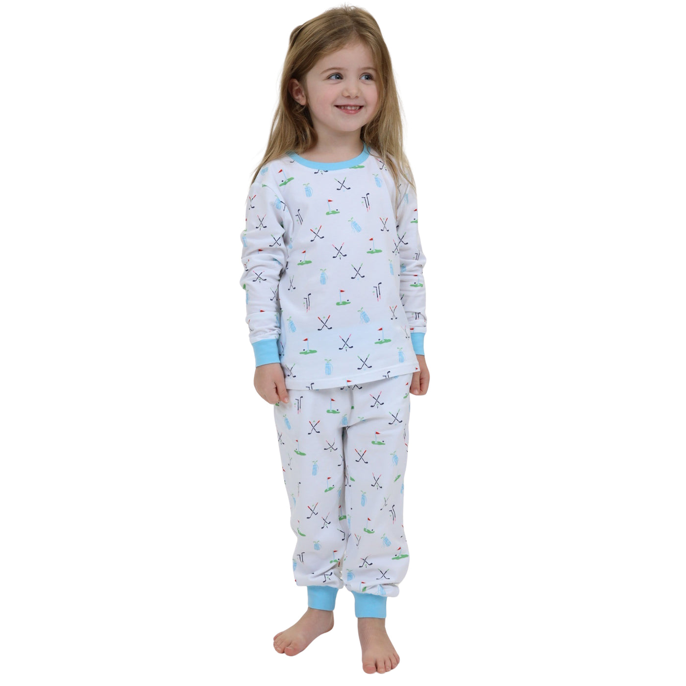 Kids Golf Long PJ Set