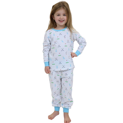Kids Golf Long PJ Set