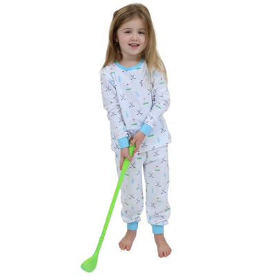 Kids Golf Long PJ Set