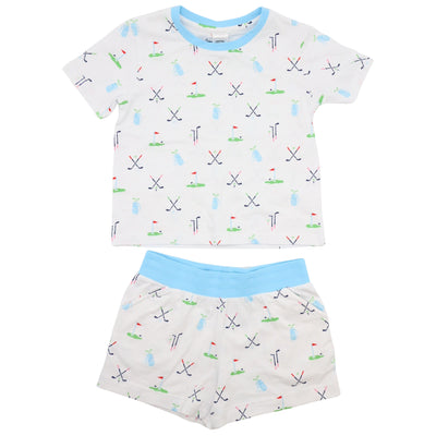 Kids Golf Short PJ Set
