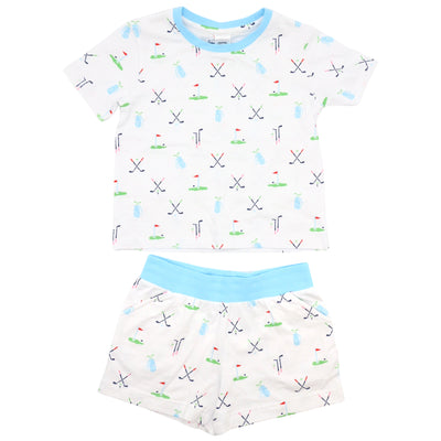 Kids Golf Short PJ Set