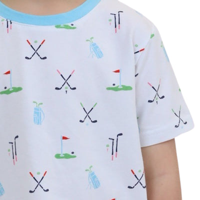 Kids Golf Short PJ Set