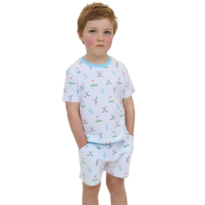 Kids Golf Short PJ Set