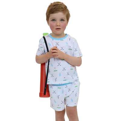 Kids Golf Short PJ Set