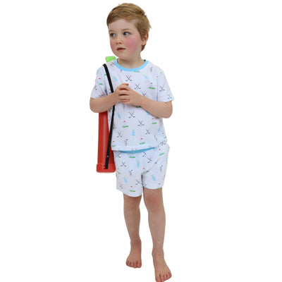Kids Golf Short PJ Set