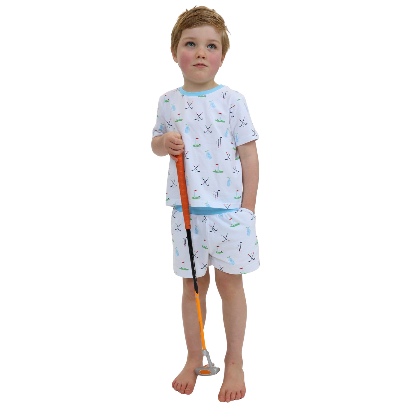 Kids Golf Short PJ Set