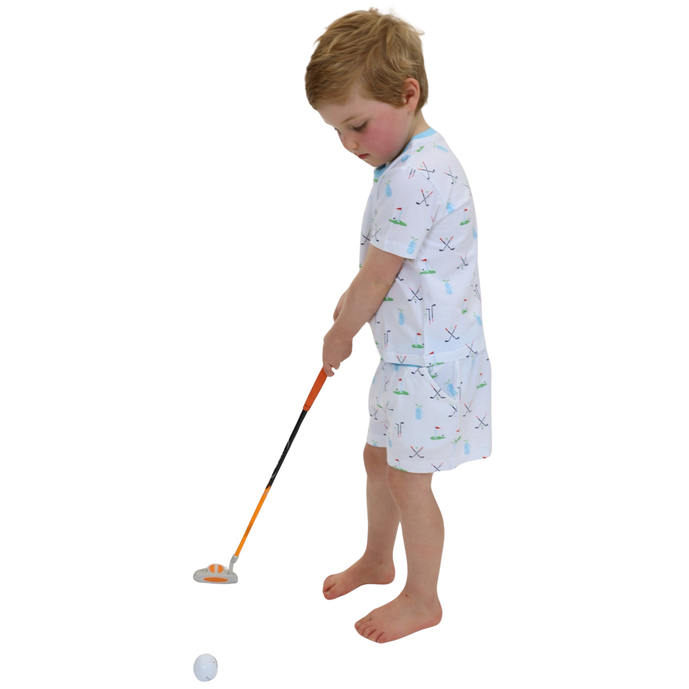 Kids Golf Short PJ Set