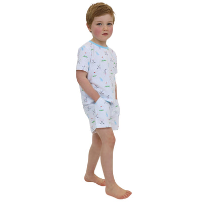 Kids Golf Short PJ Set