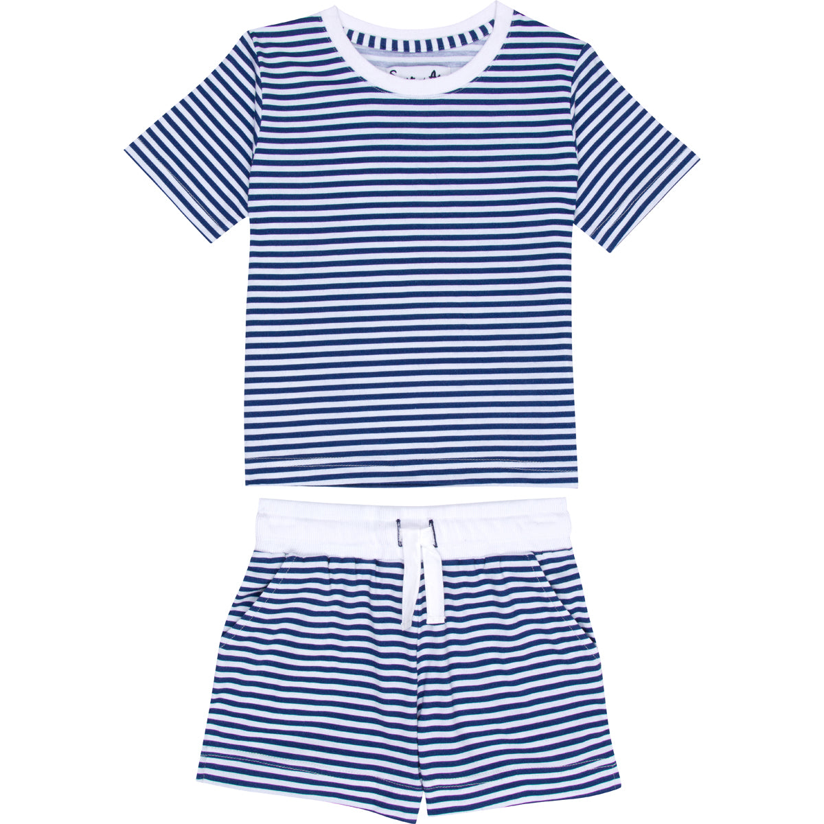 Kids Marina Jersey Shorts + Tee Set