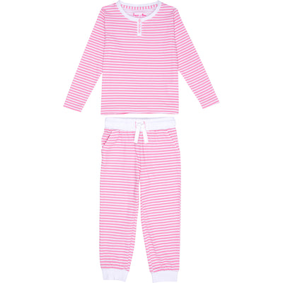 Kids Peony Jersey Long Snug Set