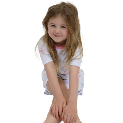 Kids Tennis Bows Short PJ Set