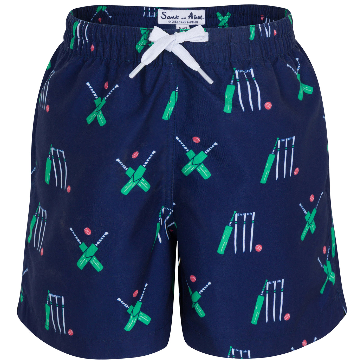 Boys' Cricket Navy Swim Shorts
