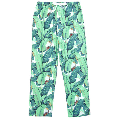 Men's Martinique® Green Banana Leaf PJ Pants