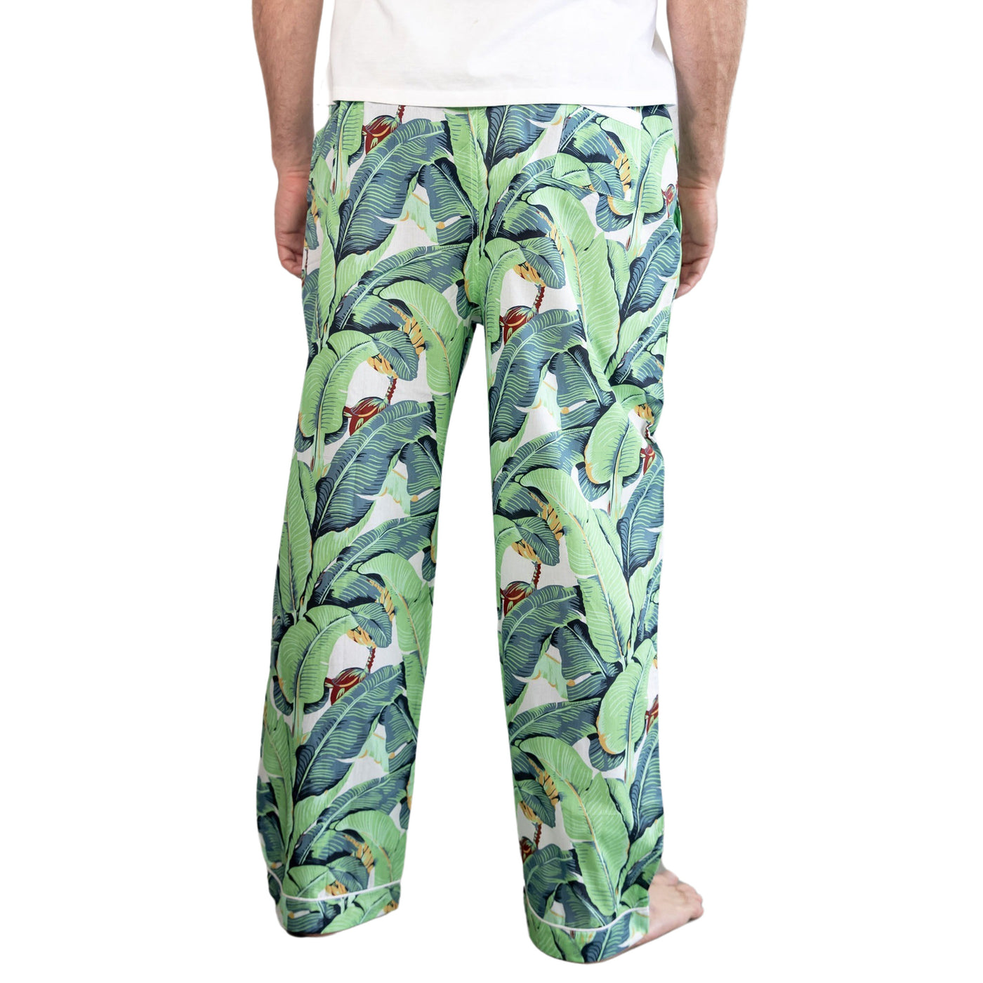 Men's Martinique® Green Banana Leaf PJ Pants