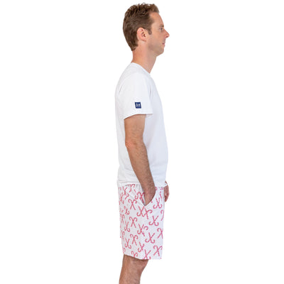 Men's Candy Cane Sleep Shorts