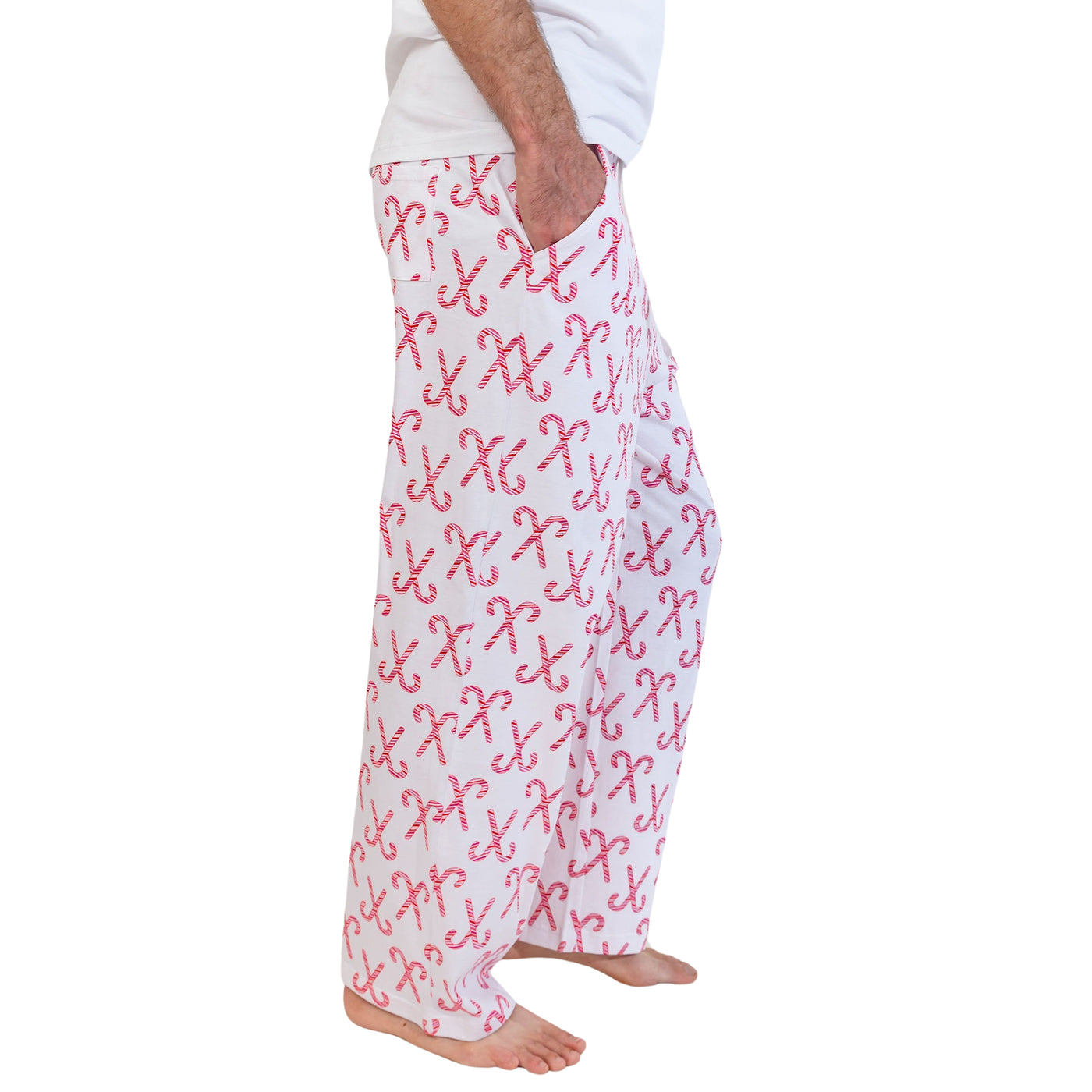 Men's Candy Cane PJ Pants