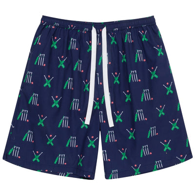 Men's Cricket Navy Sleep Shorts