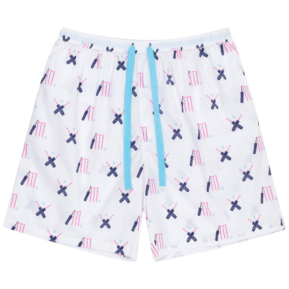 Men's Cricket Pink Sleep Shorts