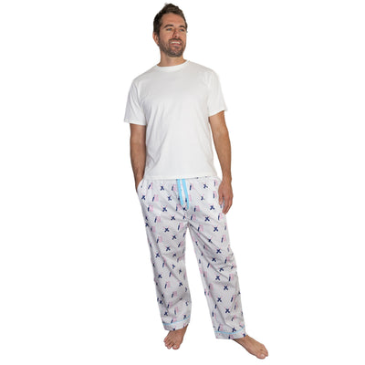 Men's Cricket Pink PJ Pants