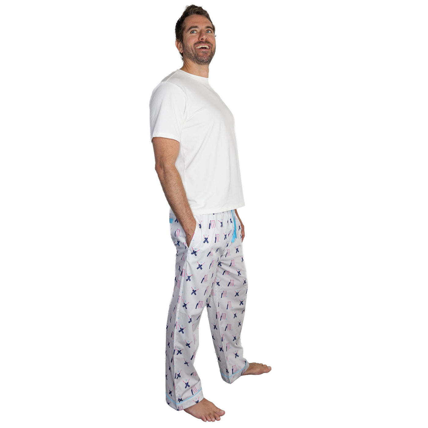 Men's Cricket Pink PJ Pants