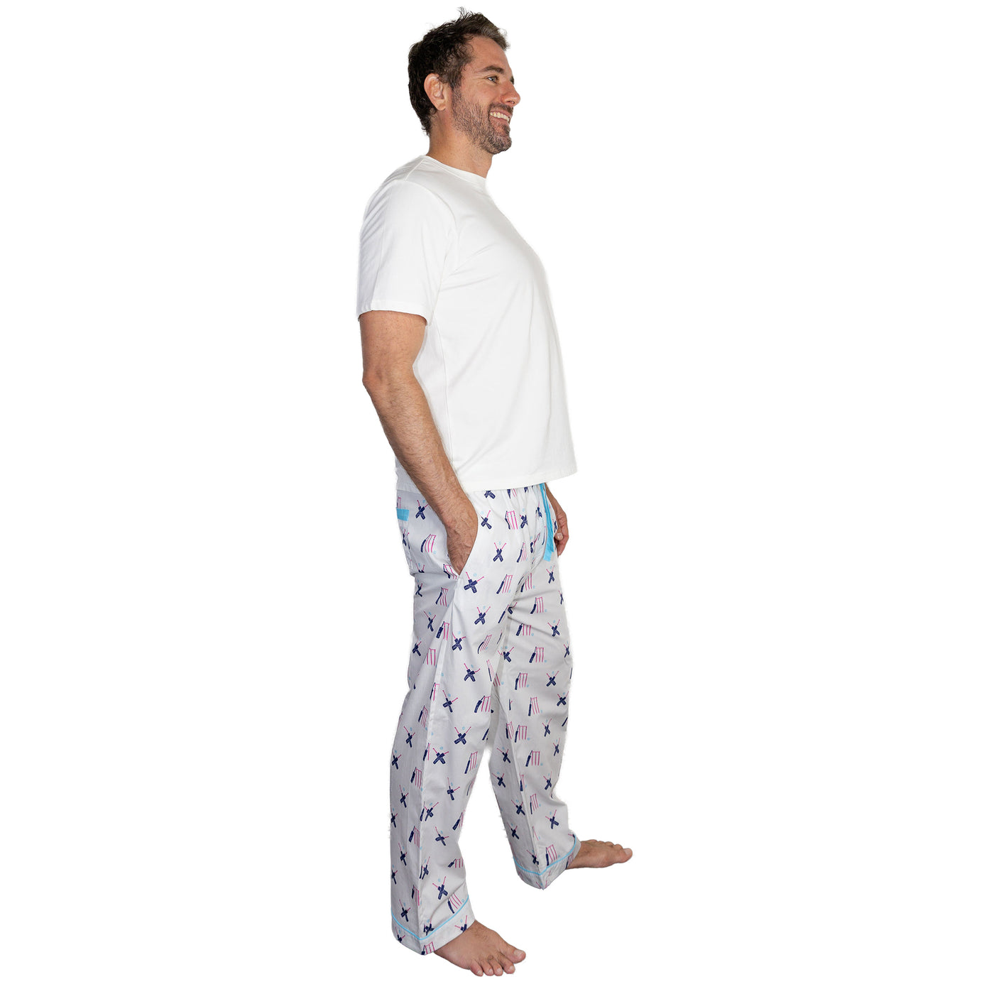 Men's Cricket Pink PJ Pants