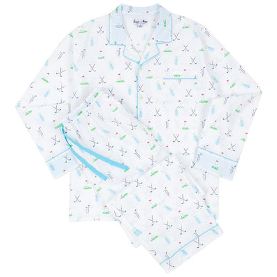 Men's Golf Long PJ Set