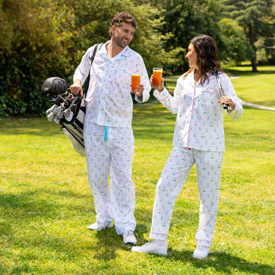 Men's Golf Long PJ Set