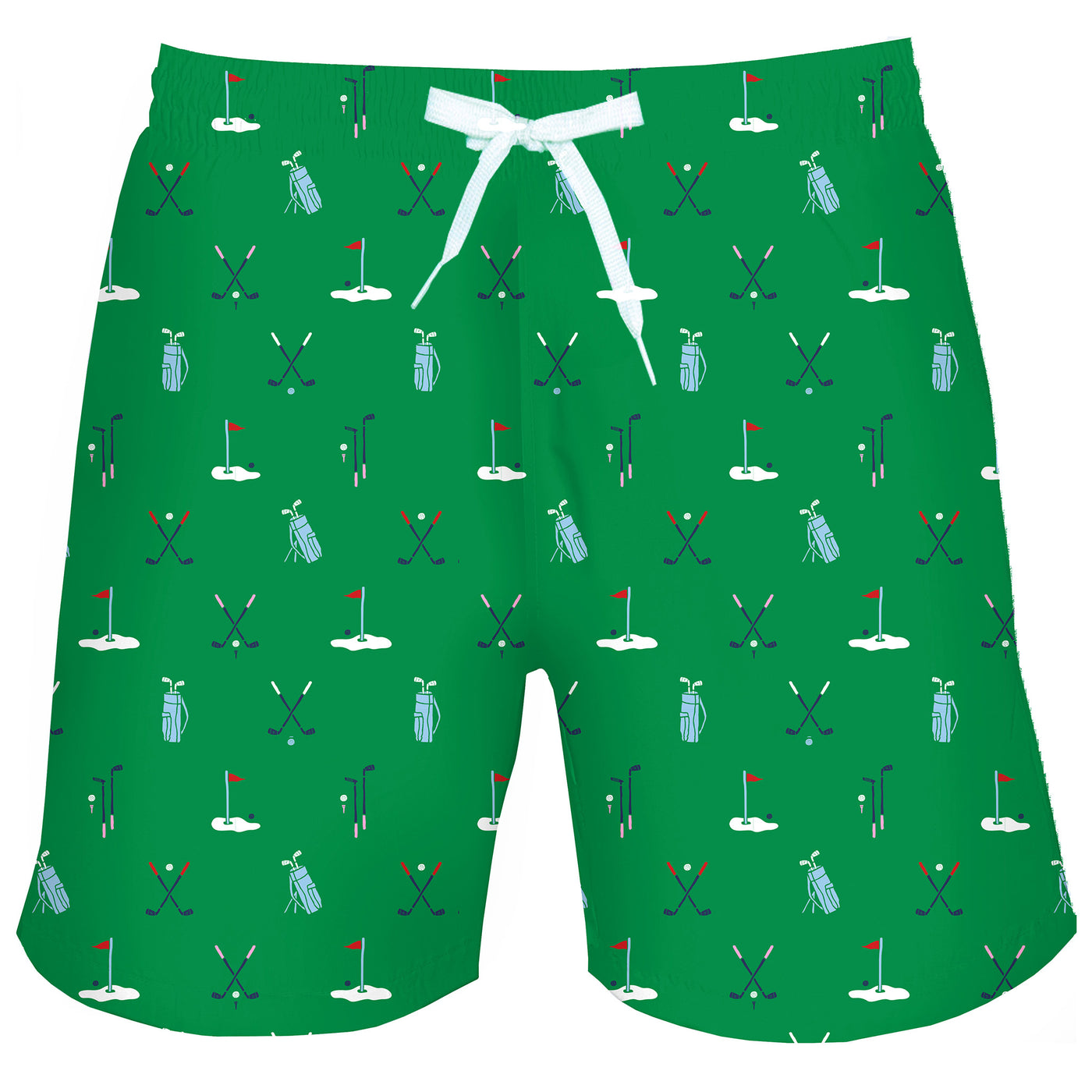 Men's Golf Green Swim Shorts - PRE-ORDER