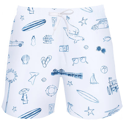 Men's Nathan Turner Malibu Swim Shorts