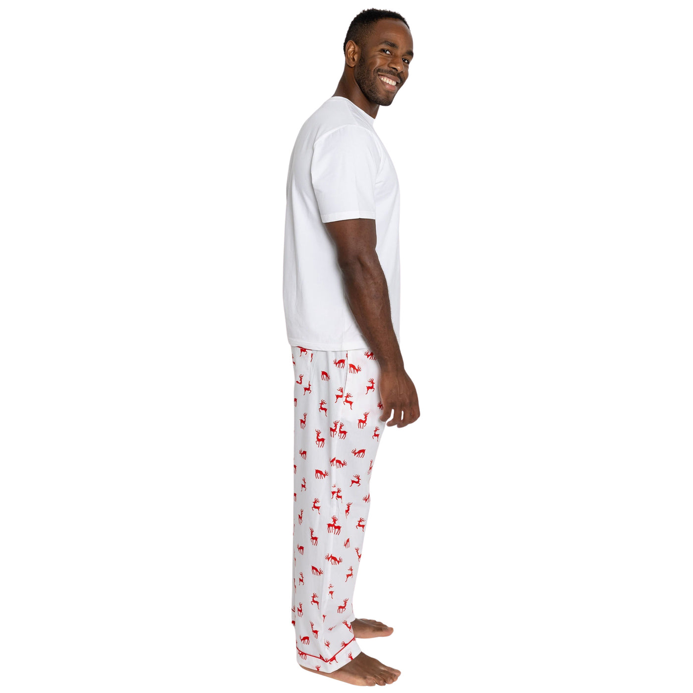 Men's Reindeer Red PJ Pants