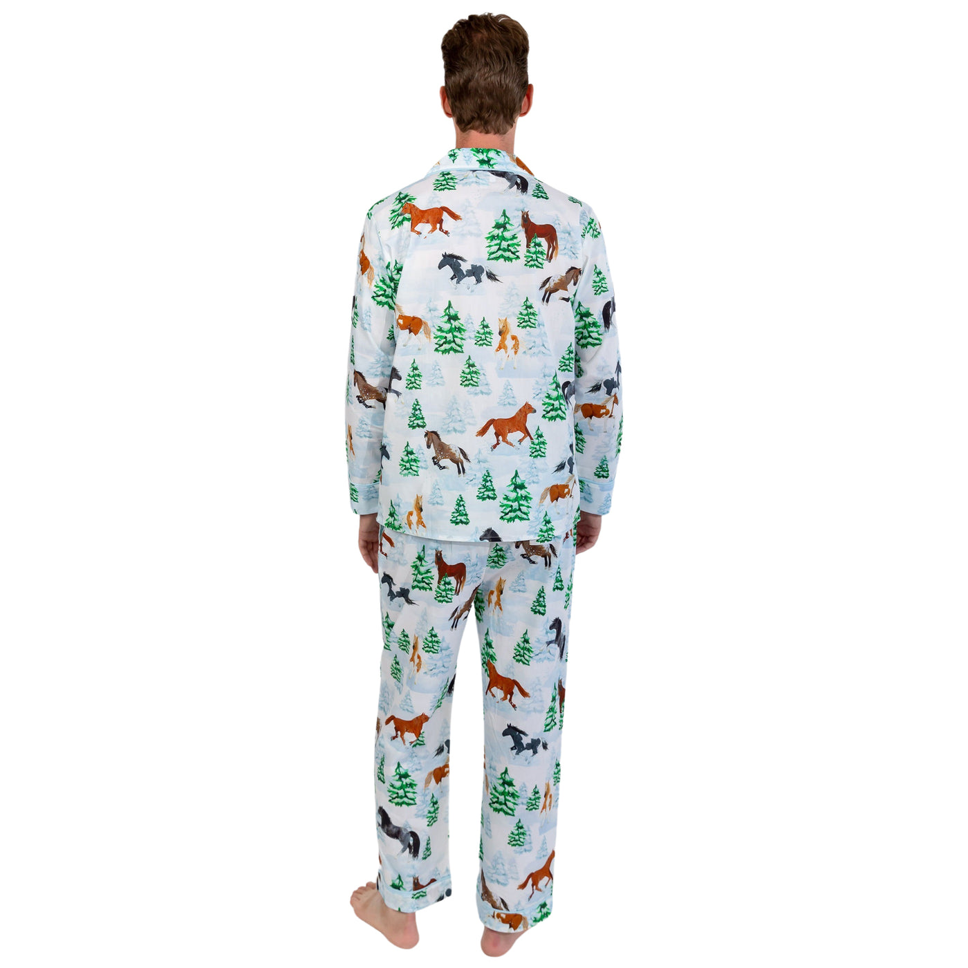 Men's Skydog Wild & Free Long PJ Set