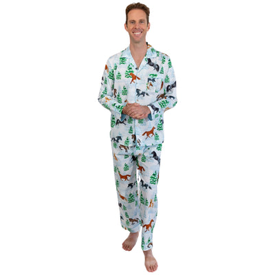 Men's Skydog Wild & Free Long PJ Set