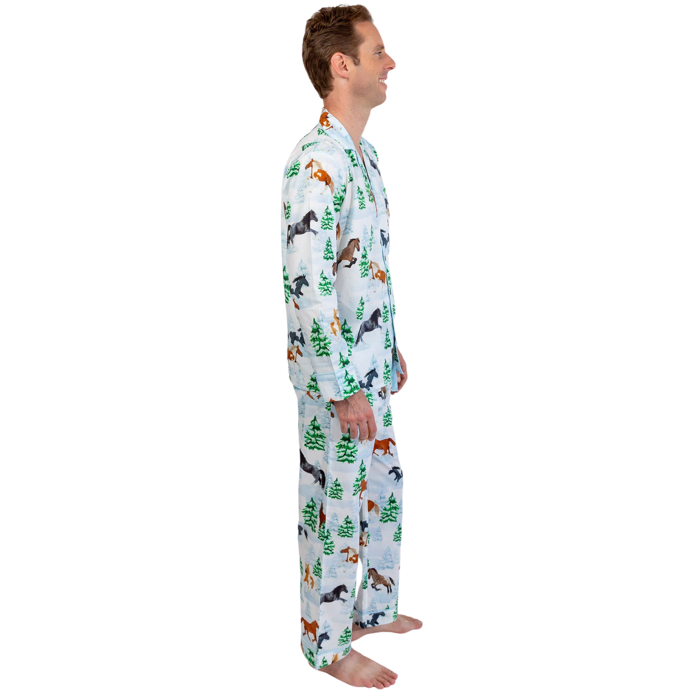 Men's Skydog Wild & Free Long PJ Set