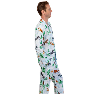 Men's Skydog Wild & Free Long PJ Set