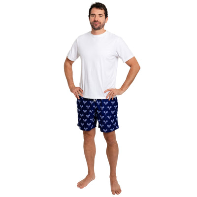 Men's Tennis Navy Swim Shorts