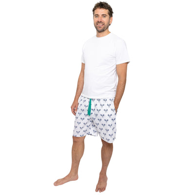 Men's Tennis Navy Sleep Shorts