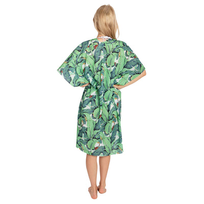 Women's Martinique® Green Banana Leaf Cover Up