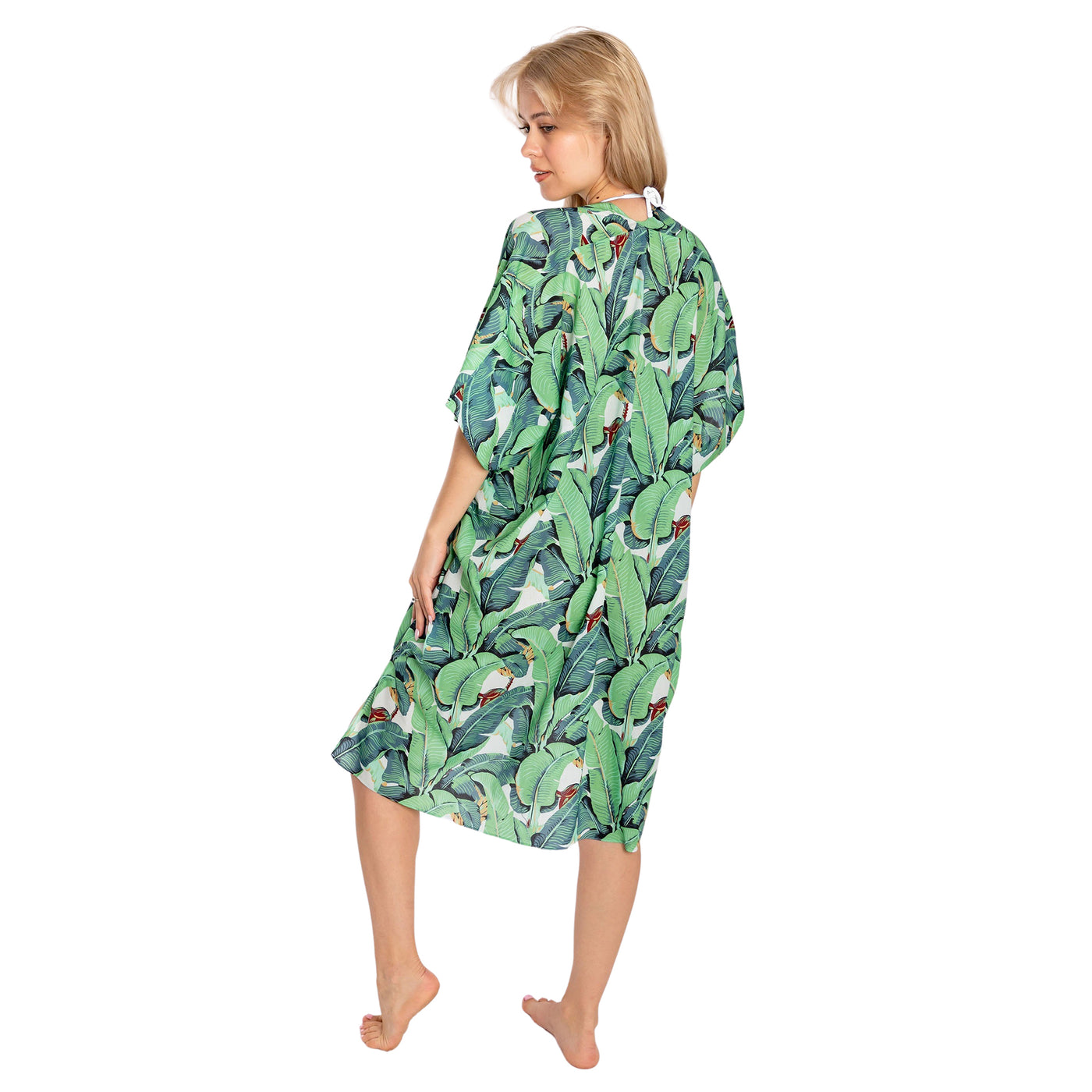 Women's Martinique® Green Banana Leaf Cover Up