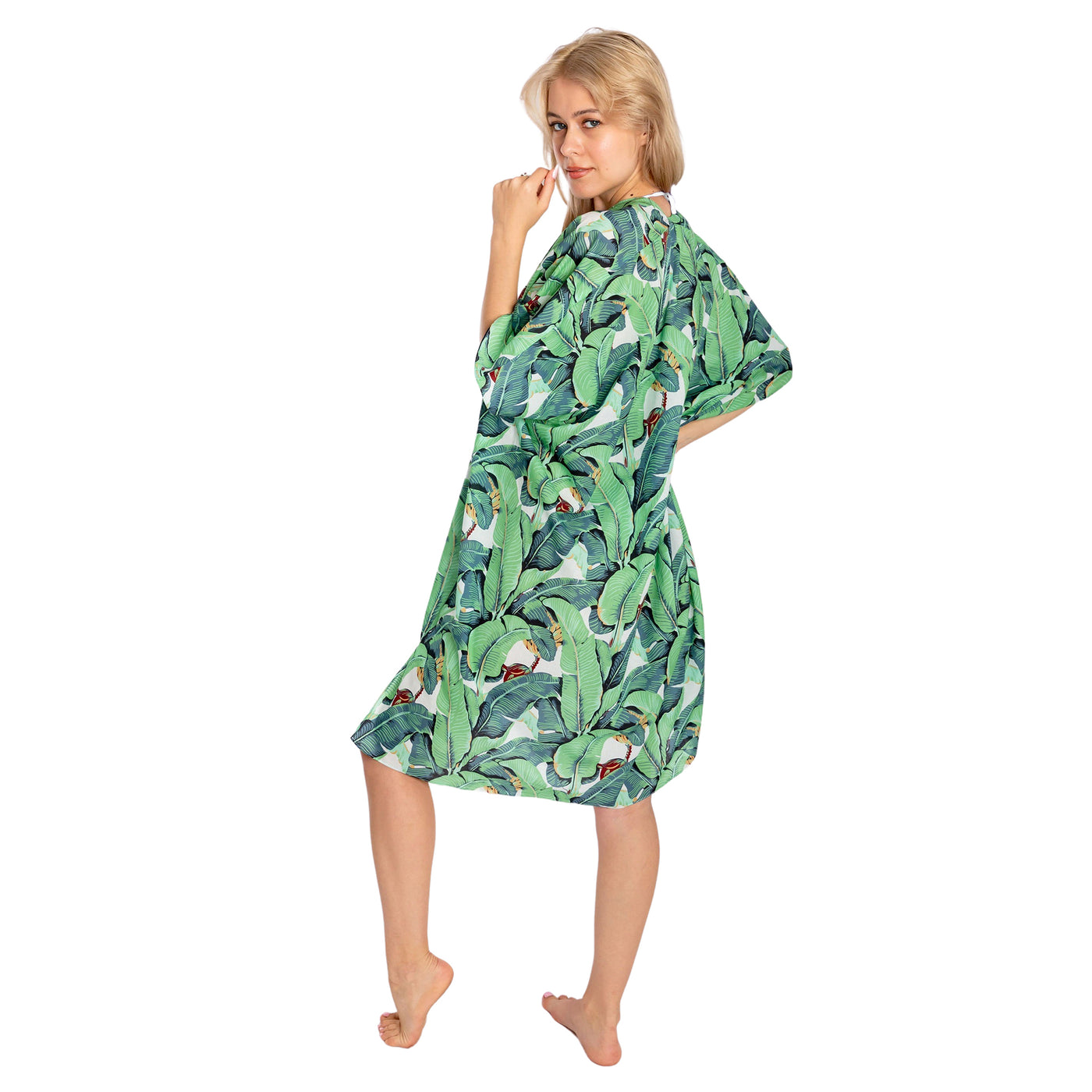 Women's Martinique® Green Banana Leaf Cover Up