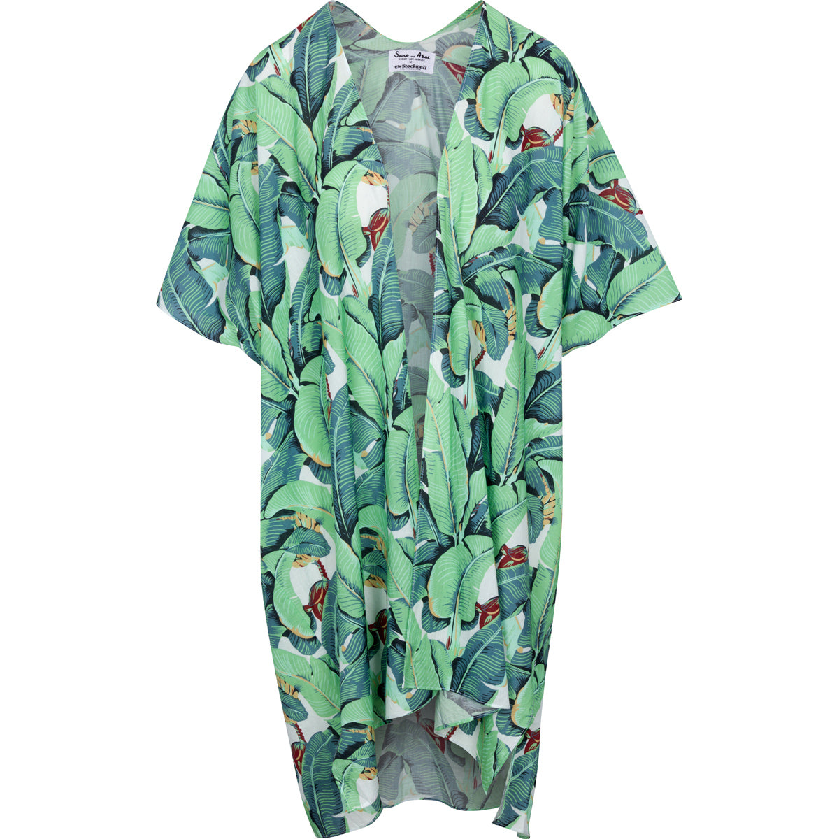 Women's Martinique® Green Banana Leaf Cover Up