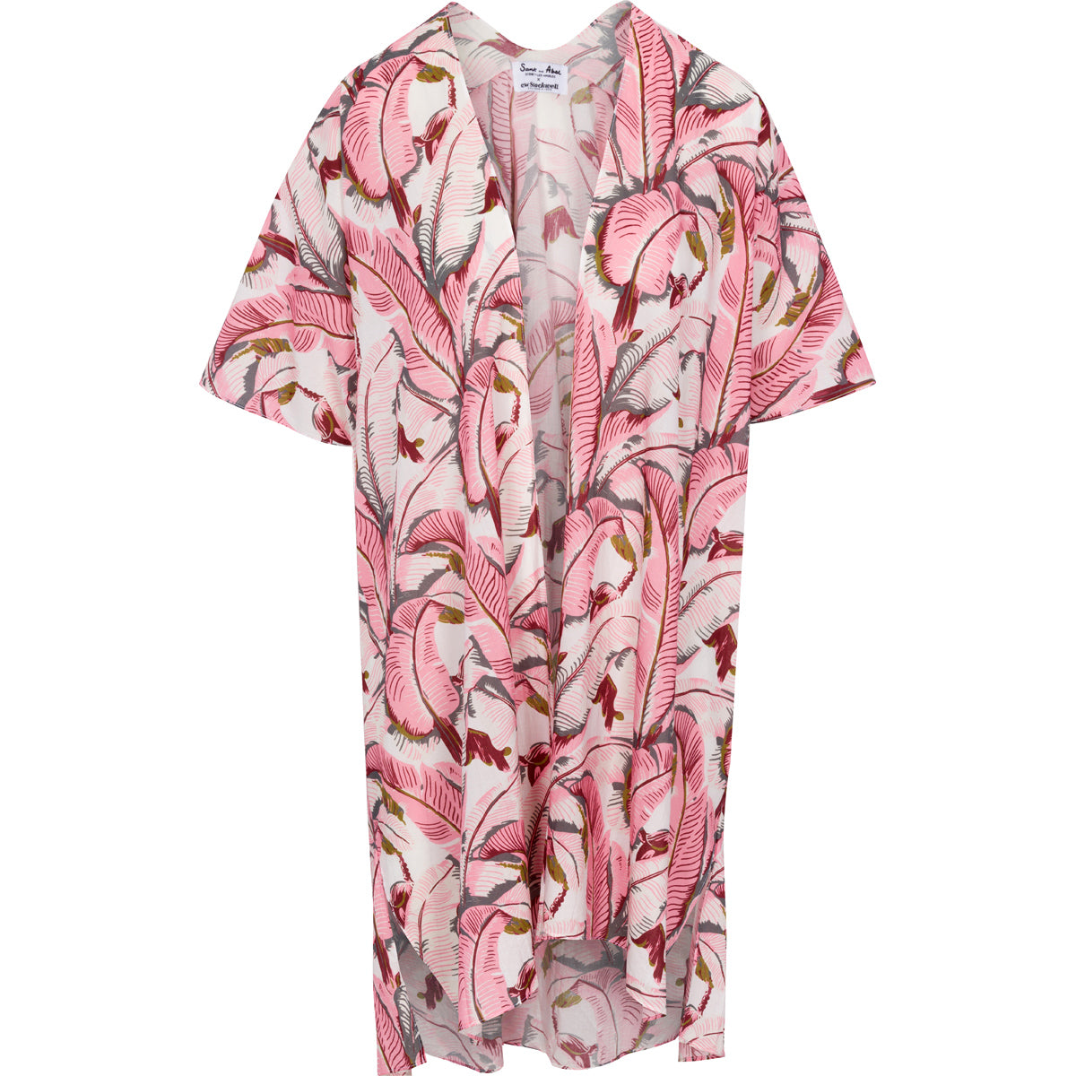 Women's Martinique® Pink Banana Leaf Cover Up