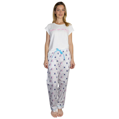 Women's Cricket Pink PJ Pants
