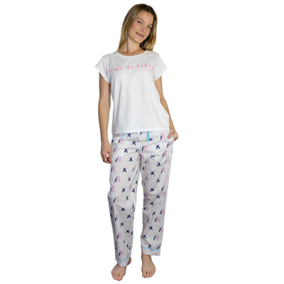 Women's Cricket Pink PJ Pants